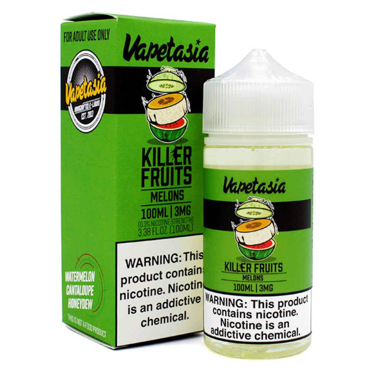 Vapetasia Killer Fruits Melons 100ML