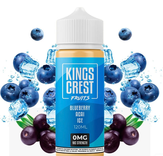 Kings Crest Blueberry Acai Ice 120ML