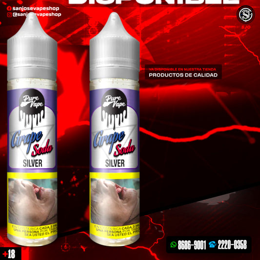 Grape Soda  Silver - Pure Vape