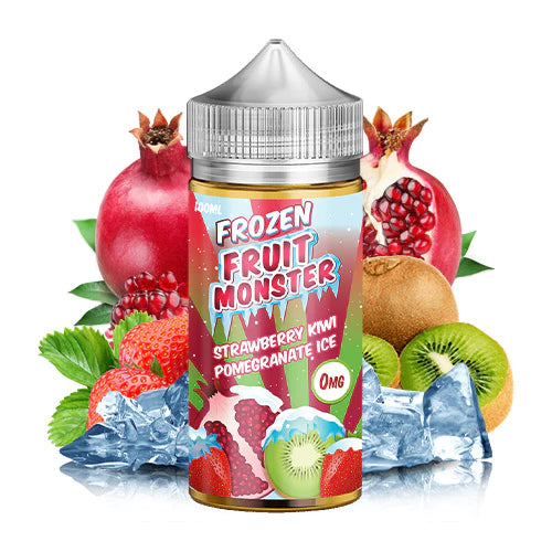 Jam Monster Frozen Fruit Monster Strawberry Kiwi Pomegranate 100ML