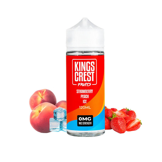 Kings Crest Fruits Strawberry Peach Ice 120ML
